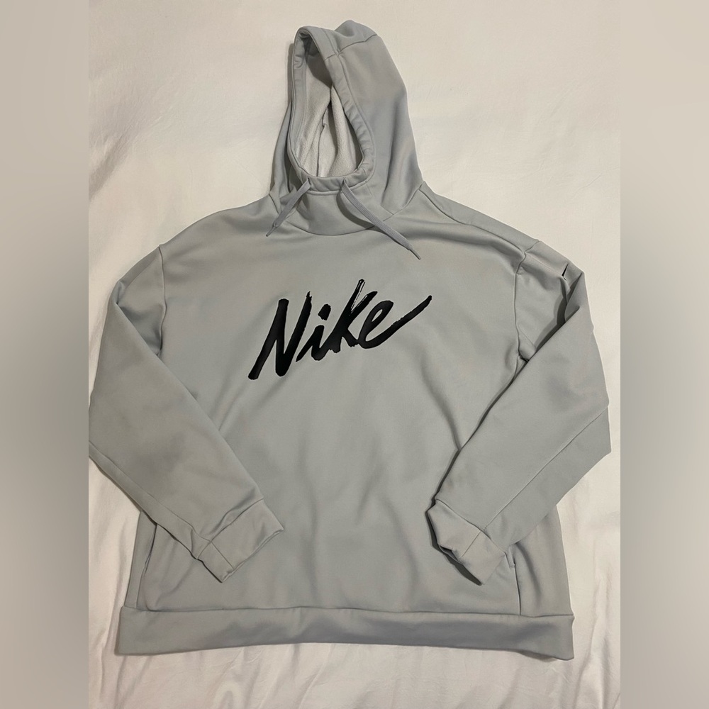 Nike light blue/gray medium hoodie